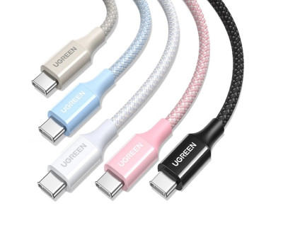 Кабель USB C - USB C, 480Mbps, 5A, QC4.0/PD3.0, 100W, 1m, L502 UGREEN